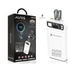 Auris ARS-Y310 22000 mAh Hızlı Şarj Işıklı Dijital Göstergeli USB Type C Çoklu Bağlantı Powerbank Siyah