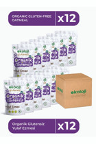 Ekoloji Vegan Glutensiz Sade Yulaf Ezmesi 12x300 gr