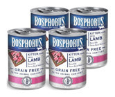 Bosphorus Premium Kuzu Etli Parça Etli Yaş Kedi Maması 4x415 gr