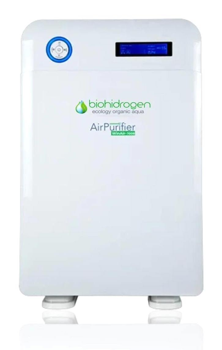 Biohidrogen 700B 70 W 61 dB 44 m² Karbon Filtreli İyonizer Ozonsuz Hepa Filtreli Hava Temizleyici Beyaz
