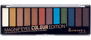 Rimmel London Magnif'Eyes Colour Edition Toz Mat-Sedefli Far Paleti