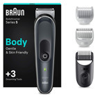 Braun BodyGroomer 5340 Tüm Vücut 3 Başlıklı Çok Amaçlı Sinekkaydı Kuru Tıraş Makinası