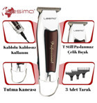 Lesima Professional Saç Sakal 4 Başlıklı Kuru Tıraş Makinası