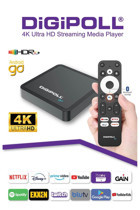 Digipoll GO1 16 GB Kapasteli 2 GB Ram Wifi 4K Android TV Box