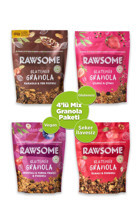 Rawsome Karışık Glutensiz Granola 4x250 gr