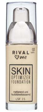 Rival Loves Me Skin Optimizer 02 Ivory Likit Şişe Fondöten 30ml