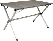Lerato Pro XXL 110x70 cm Çantalı Dikdörtgen Alüminyum Gövdeli Gri Kamp Masası