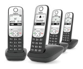 Gigaset A690 Quad 4 Ahizeli Bas Konuş Ekranlı Kablosuz Telsiz Telefon