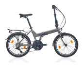 Bianchi Adhoc F21 20 Jant 21 Vites Katlanır Şehir Bisikleti Gri