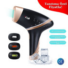 Yui IPLV15 Pro 900000 Atım Atımlı Yüz Koltuk Altı Genital Bölge Tüm Vücut İçin 4 Başlıklı Buzlu IPL Lazer Epilasyon Aleti Siyah