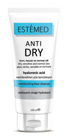 Estemed Anti-Dry Kuru, Normal ve Hassas Ciltler Yüz Temizleme Jeli 150 ml