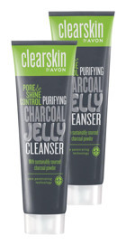 Avon Clearskin Pore & Shine Control Purifying Yüz Temizleme Jeli 2x100 ml