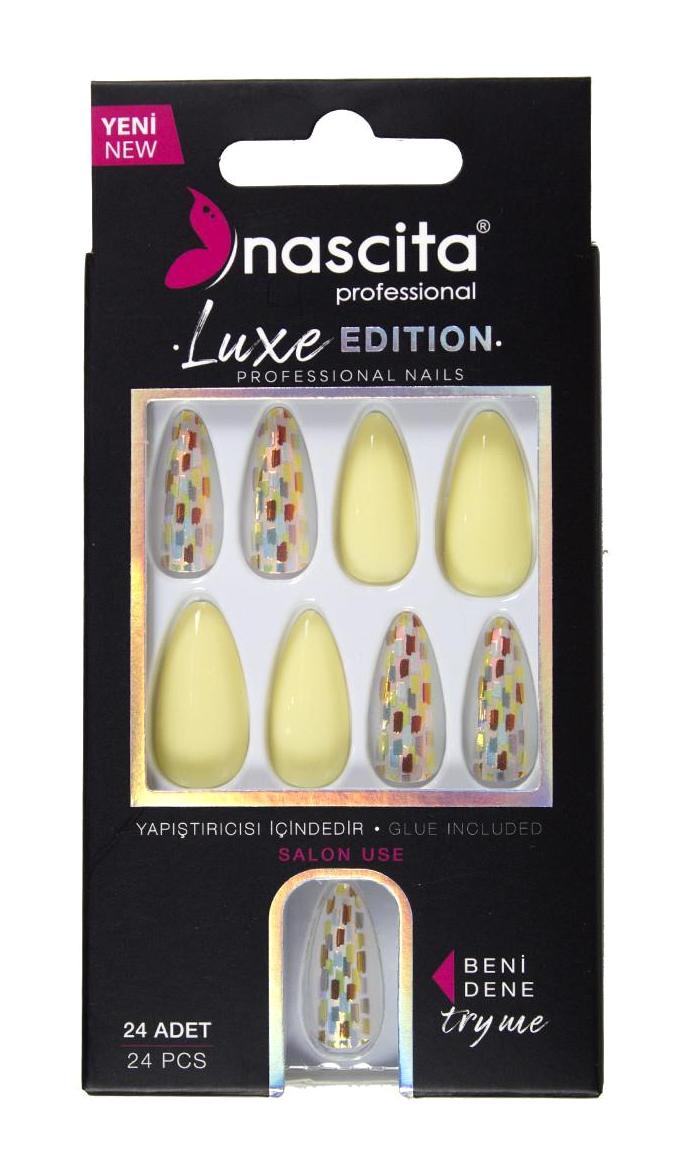 Nascita Luxe Edition 226 Badem Sarı 24'lü Takma Tırnak