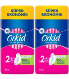 Orkid Ultra Extra İnce 22'li Hijyenik Ped 2 Adet