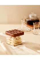 Madame Coco Chocolate 2'li Kare Plastik Saklama Kabı