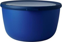 Mepal Multi Bowl Cirqula Round Mavi 2'li Yuvarlak Plastik Saklama Kabı 3 lt