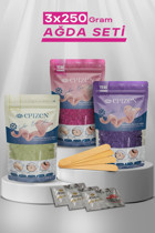 Epizen Soyulabilir Pudralı Hassas Ciltler İçin Boncuk Ağda 3x250 gr