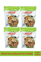 Harras Kuru Meyveli-Fındıklı Müsli 4x300 gr
