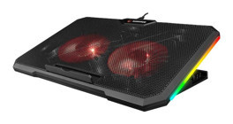 Rampage AD-RC12 2 Fanlı Plastik 17 inç Laptop Soğutucu