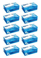 Dolphin Lateks Pudrasız Mavi Large Temizlik Temizlik Eldiveni 100x10 Paket