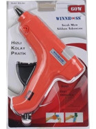 Winnboss WN1163 Uçlu Plastik Silikon Tabancası Turuncu