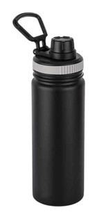 Tantitoni Jar Paslanmaz Çelik 530 ml Outdoor Şişe Termos Siyah