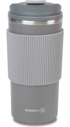 Korkmaz Freedom Plus - A5539-2 Paslanmaz Çelik 480 ml Outdoor Bardak Termos Gri
