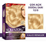 Wella Koleston Supreme 12.0 Çok Açık Doğal Sarı Krem Saç Boyası 50 ml