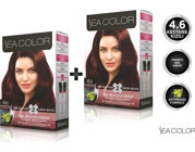 Sea Color 4-6 Kestane Kızılı Krem Saç Boyası 2x50 ml