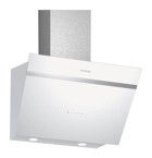 Siemens LC66KPJ20T 240 W 700 m³ 60 cm Cam Karbon Filtreli Bacalı Duvar Tipi Davlumbaz Beyaz