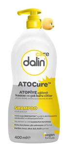 Dalin Atocure Göz Yakmayan Hipoalerjenik Yenidoğan İçin Bitki Özlü Bebek Şampuanı 400 ml