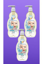Uni Baby Göz Yakmayan Yenidoğan İçin Bebek Şampuanı 3x500 ml