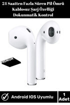 Wintoup Realme C55 2.Nesil Android & iOS Uyumlu 5.3 Silikonsuz Kablosuz Kulak İçi Bluetooth Kulaklık Beyaz