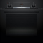 Bosch HIF534EB3T 66 lt A Enerji Sınıfı Dijital Modern Elektrikli Ocaksız Tam Boy Ankastre Fırın Siyah