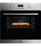 Electrolux EOF3H40BX 65 lt A Enerji Sınıfı Analog Modern Elektrikli Ocaksız Tam Boy Ankastre Fırın Gri