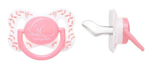 Hanymish Cute 0-6 Ay Yenidoğan Damaklı Emzik Pembe