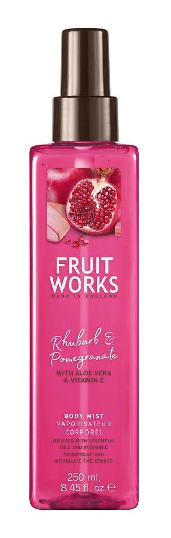 Fruit Works Rhubarb & Pomegranate Meyvemsi Kadın Vücut Spreyi 250 ml