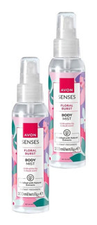 Avon Senses Floral Burst Misk-Zambak Kadın Vücut Spreyi 2x100 ml