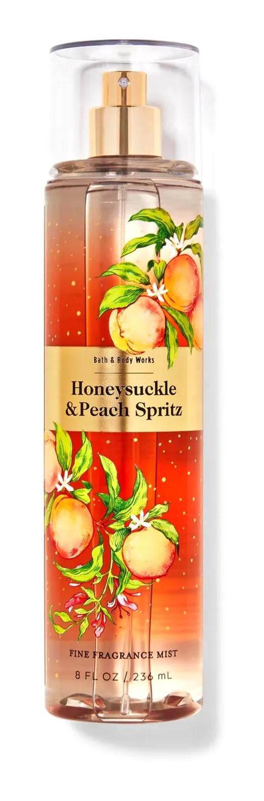 Bath & Body Works Honeysuckle & Peach Spritz Meyvemsi Kadın Vücut Spreyi 236 ml