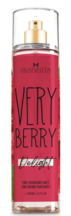 Frannita Very Berry Meyvemsi Kadın Vücut Spreyi 200 ml