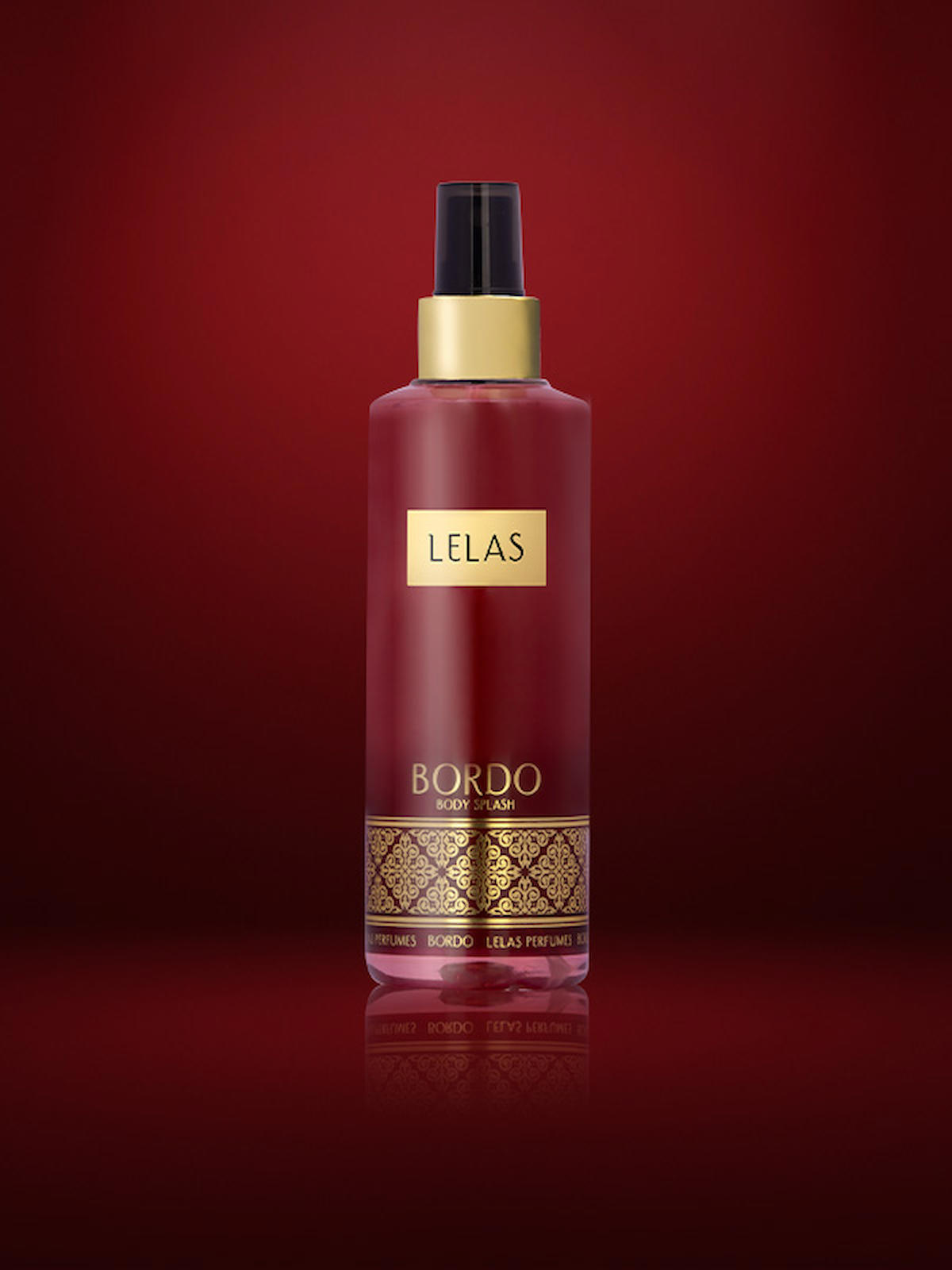 Lelas 1189 Bordo Meyvemsi Kadın Vücut Spreyi 250 ml
