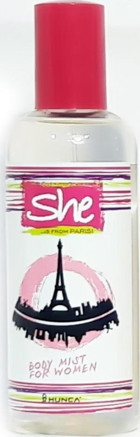 She Is From Paris Çiçeksi Kadın Vücut Spreyi 150 ml
