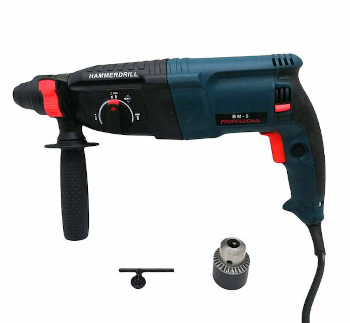 Banco BN-5 GBH 2-26 850 W 4000 darbe/dk 2.9 kg Aküsüz Elektrikli Kırıcı Delici Matkap