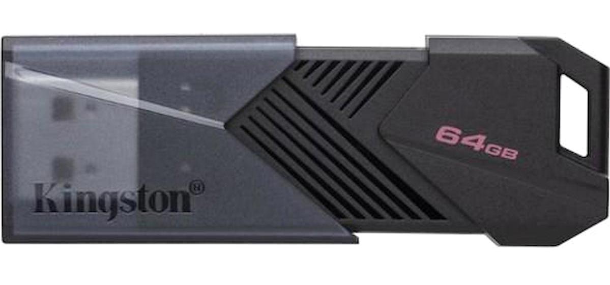 Kingston DataTraveler Exodia Onyx USB 3.2 Gen Type A 64 GB Flash Bellek Siyah