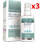Evocapil Anti Hair Loss Şekillendirici Islak Görünümlü Keratinli Güçlü Saç Spreyi 3x60 ml