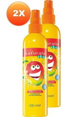 Avon Naturals Kids Şekillendirici Islak Görünümlü Keratinli Güçlü Saç Spreyi 2x200 ml