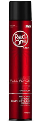 Red One Passion Spider Şekillendirici Islak Görünümlü Provitaminli Orta Saç Spreyi 400 ml