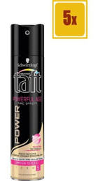 Schwarzkopf Taft Powerful Age No: 5 Dolgunlaştırıcı Islak Görünümlü Provitaminli Saç Spreyi 5x250 ml