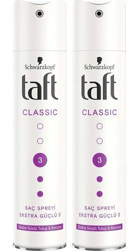 Schwarzkopf Taft Classic Şekillendirici Islak Görünümlü Keratinli Ekstra Güçlü Saç Spreyi 250 ml