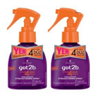 Schwarzkopf Got2B - 4 Days Şekillendirici Islak Görünümlü Keratinli Güçlü Saç Spreyi 2x400 ml